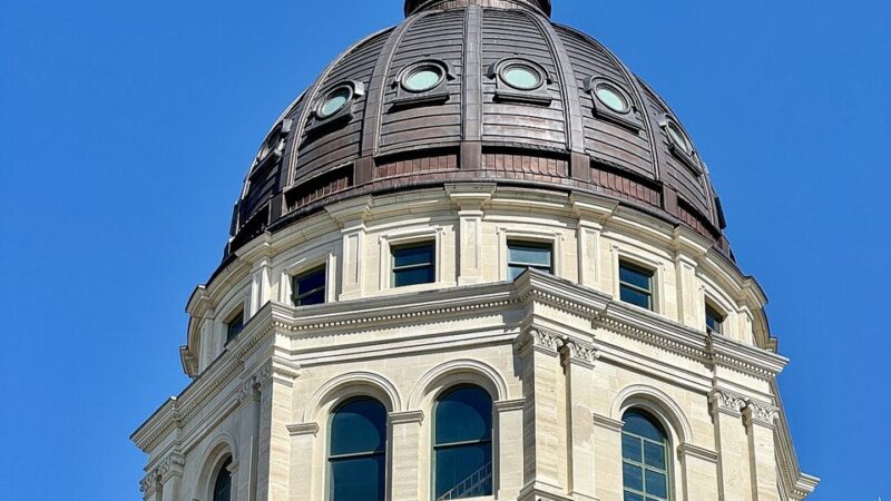 The Kansas State Capitol in Topeka