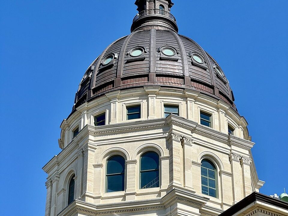 The Kansas State Capitol in Topeka