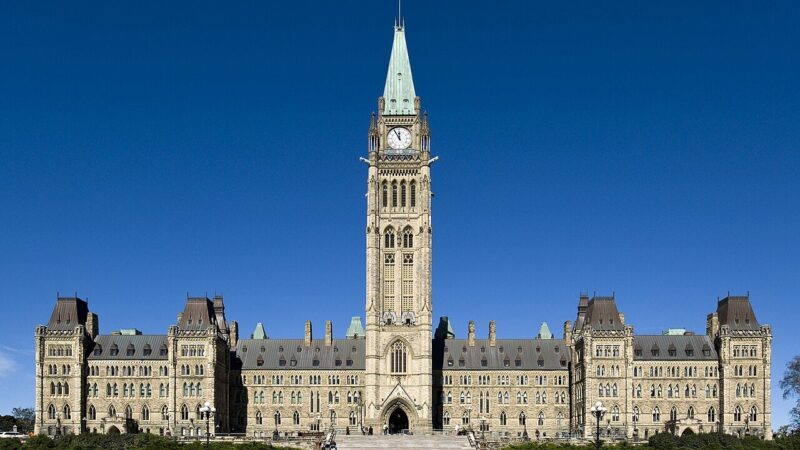 Parliament Hill in Ottawa, Canada